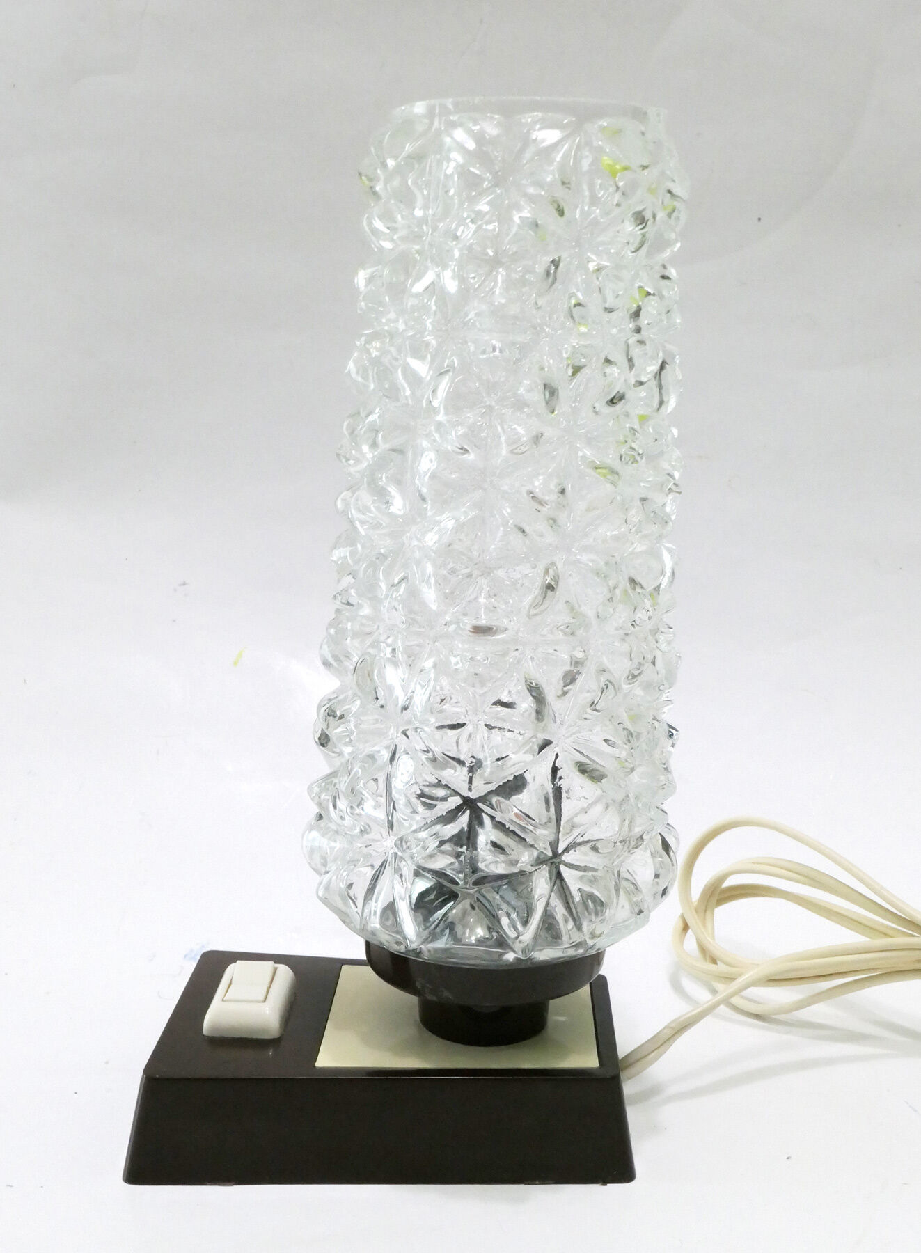 Trio of vintage bedside lamps 1960s-70s