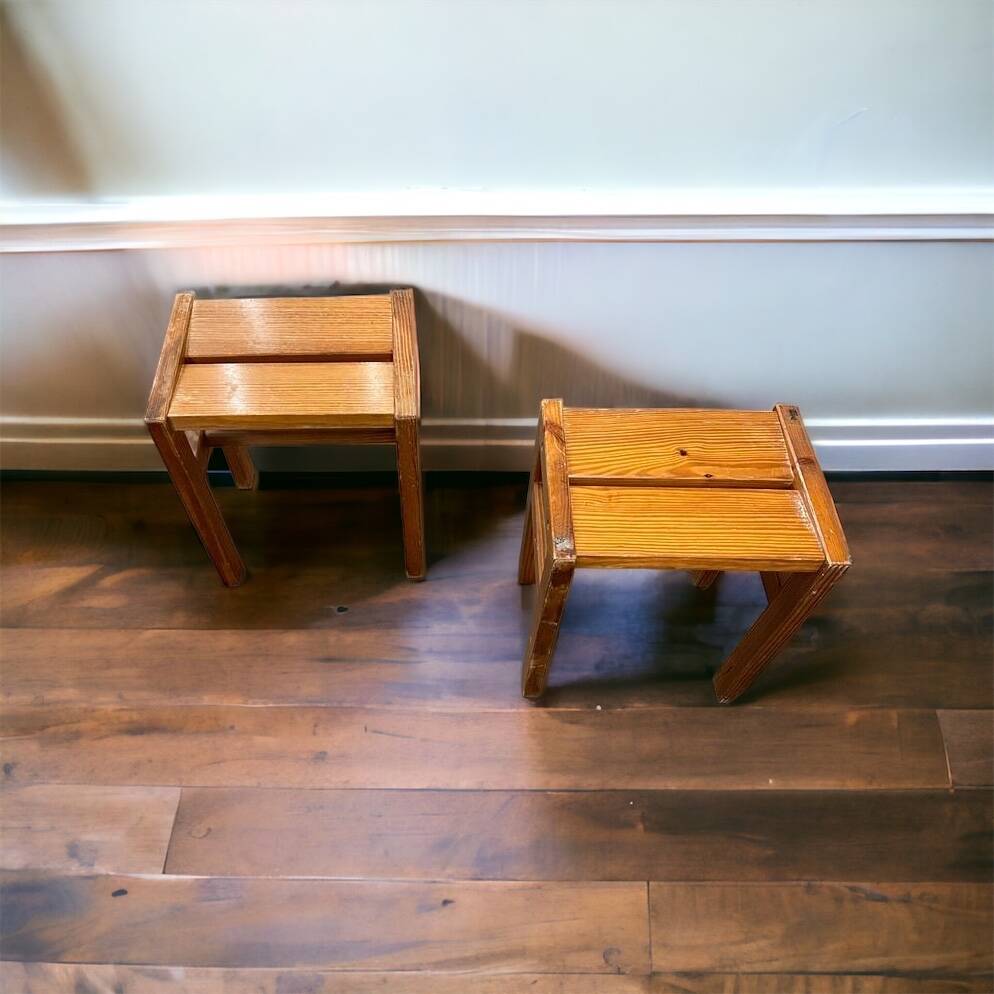 Série de 4 tabourets André Sornay