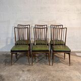 Dining room chairs, Charles Ramos 1950s