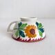 Antique earthenware cup “Colmar” Sarreguemines