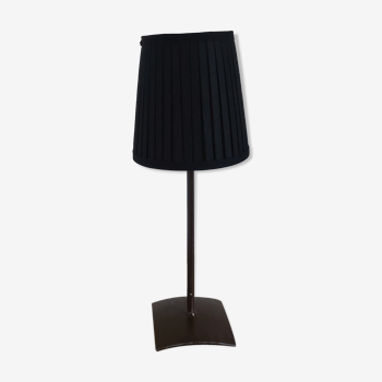 Lamp, black lampshade