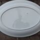 Plat ovale faïence de Badonviller