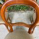 5 vintage Louis Philippe dining chairs Solid curved wood