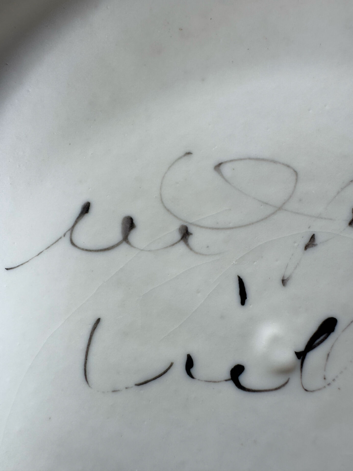 Ceramic plate from Vallauris – Marie-Christine Treinen – Years