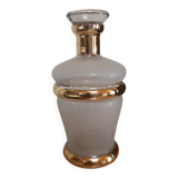 Art Deco Frosted Glass Liqueur Decanter