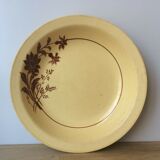 Round hollow dish porcelain manufacture Pexonne Fenal brothers