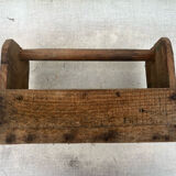 Old wooden basket