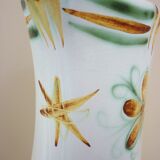Zoomorphic ceramic pitcher vase from the 60s, signed Helguen Keraluc Quimper