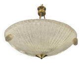 Large Murano Glass Pendant Light, Italy, 1970s
