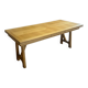 Table à rallonges en chêne par Guillerme & Chambron édition Votre Mais