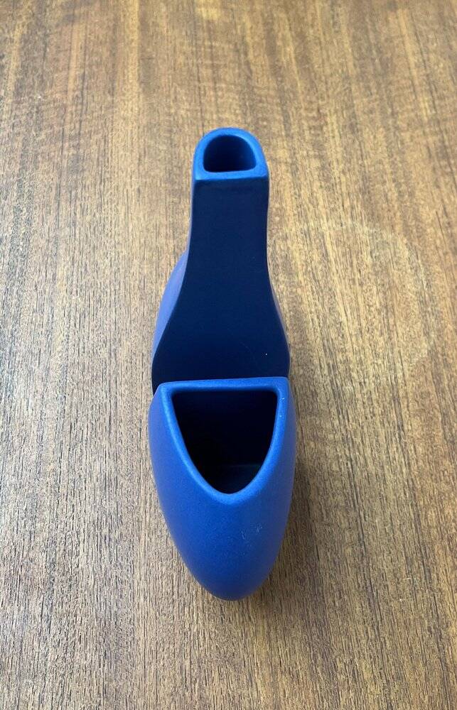 Postmodern minimalist vases from Bel Mondo, Italy, 1980s, set of 2.