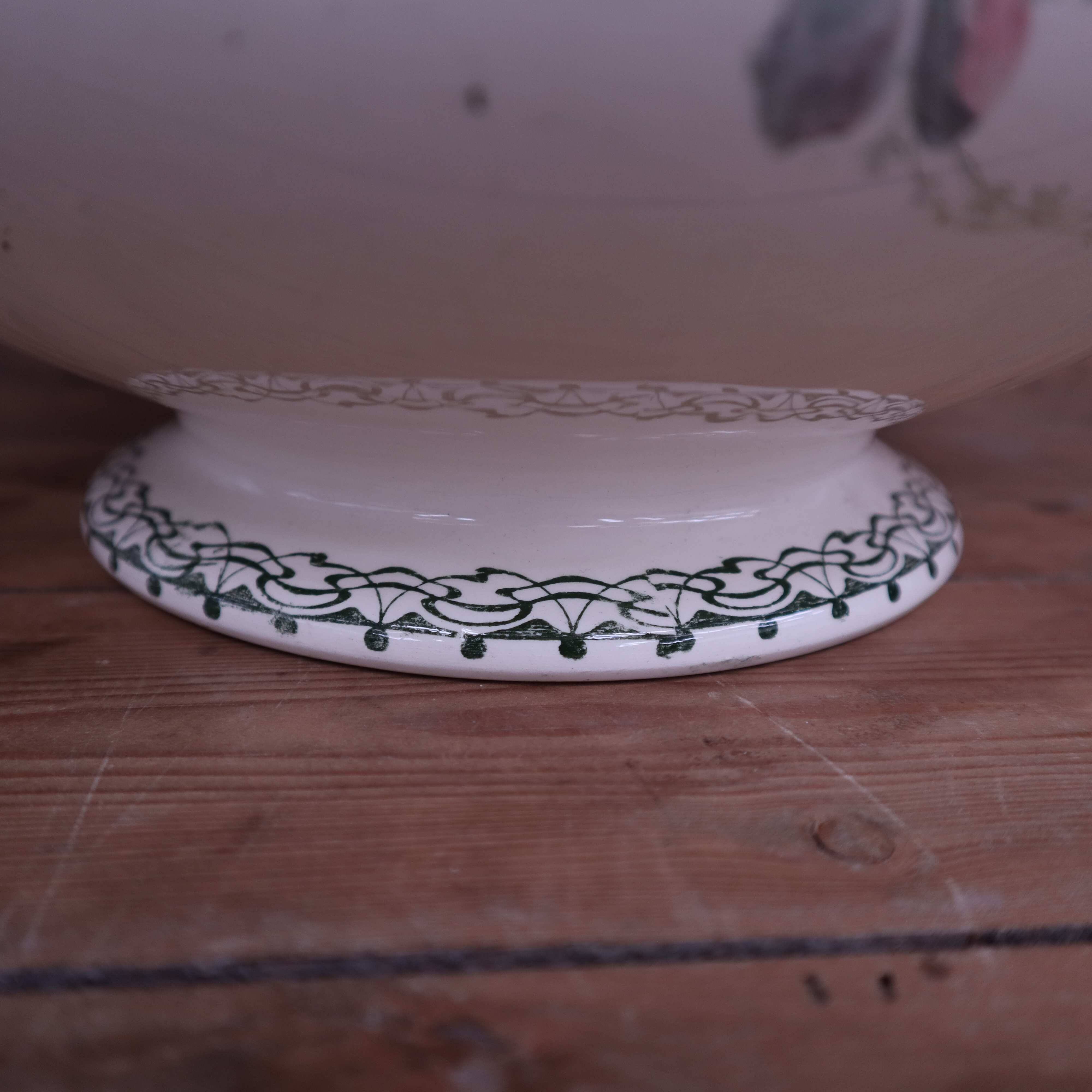 Creil and Montereau "Madrid" Iron Earth Soup Tureen