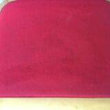 Chaise Cesca modèle B32 par Marcel Breuer, bois et velours rouge - 1970