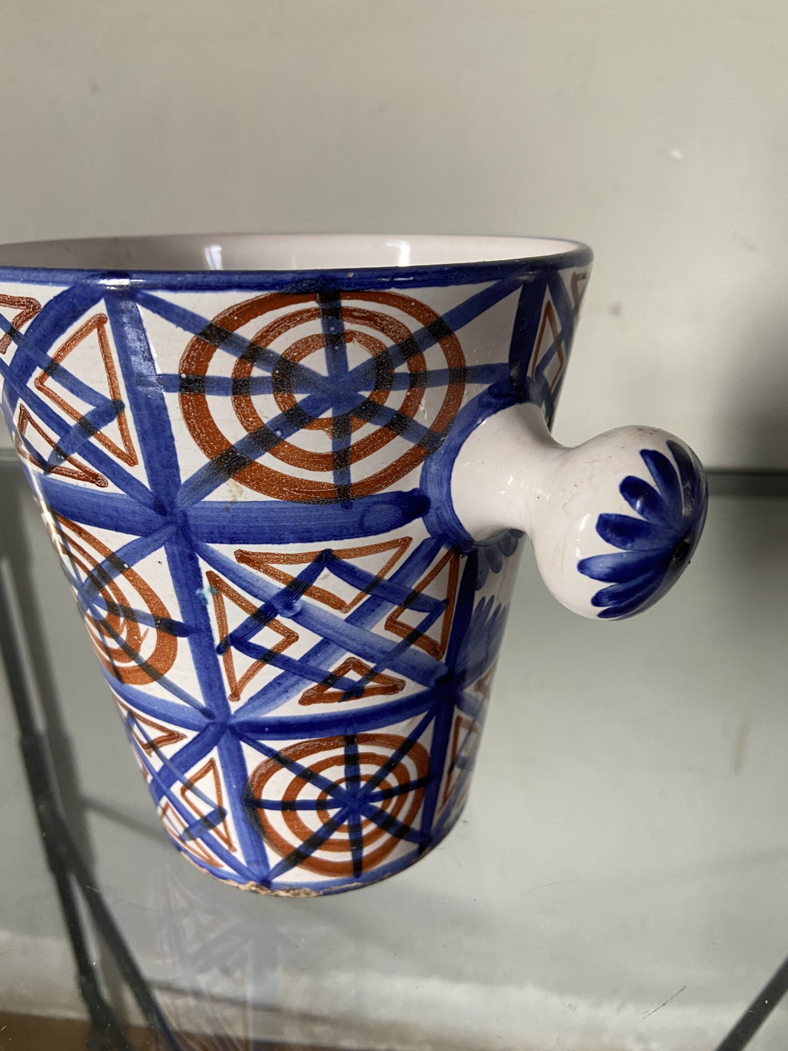 Vintage DAG Vallauris Picault style ice bucket