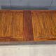 Table basse XXL en bambou, années 1980
