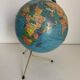 Vintage globe 1960 terrestrial Taride tripod - 28 cm