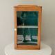 Vintage medicine cabinet in walnut 40/50s