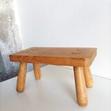 Stool footrest vintage plant holder