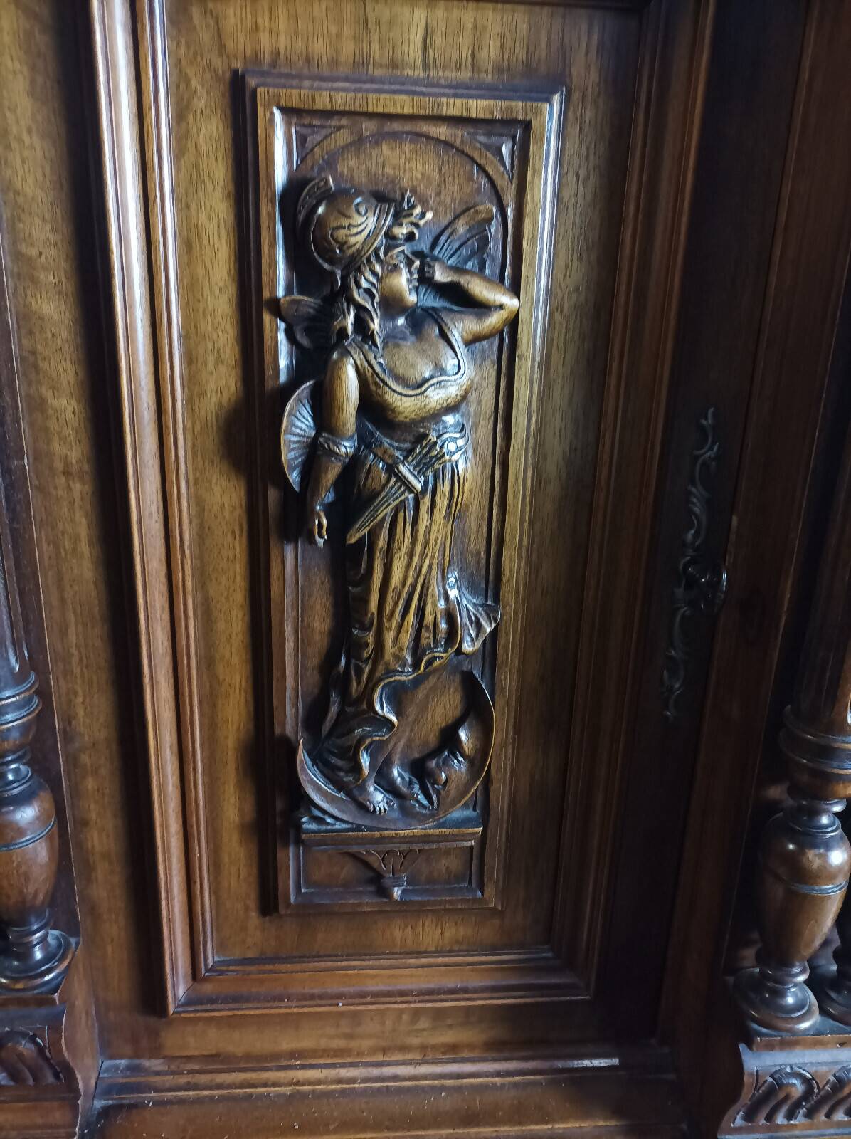 19th Century Walnut Renaissance Buffet