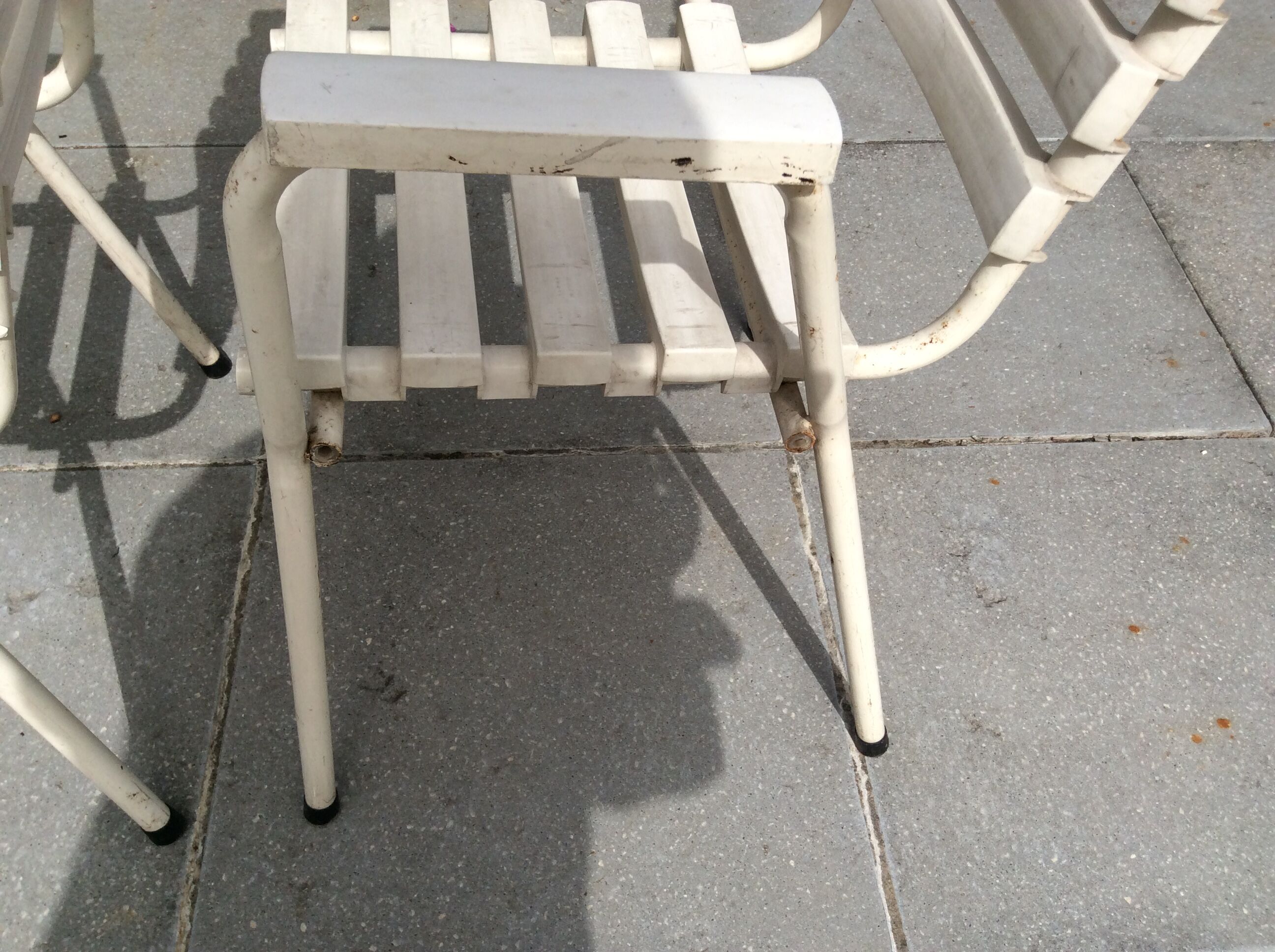 4 fauteuils de jardin