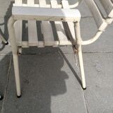 4 garden armchairs