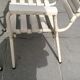 4 fauteuils de jardin