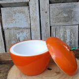 Ice bucket or vintage apple ice cubes 70s