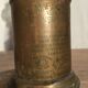 Late XIX brass Pigeon Lamp