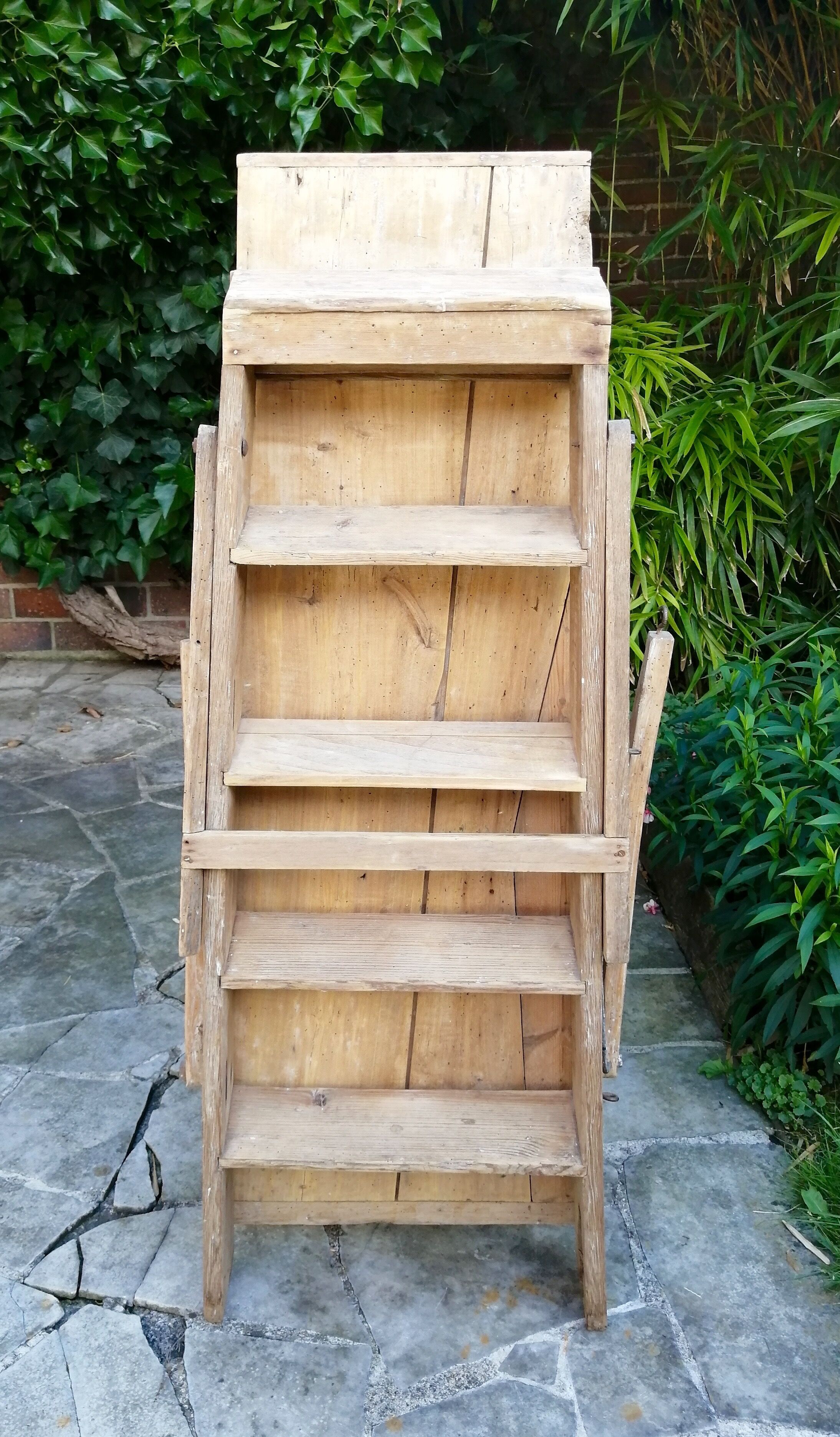 Stepladder table unique piece