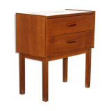 Scandinavian teak and beech commodus, Sweden, 1960