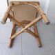 2 tables basses en rotin