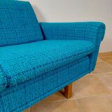 Norwegian sofa 2 seater, vintage Scandinavian 1960s