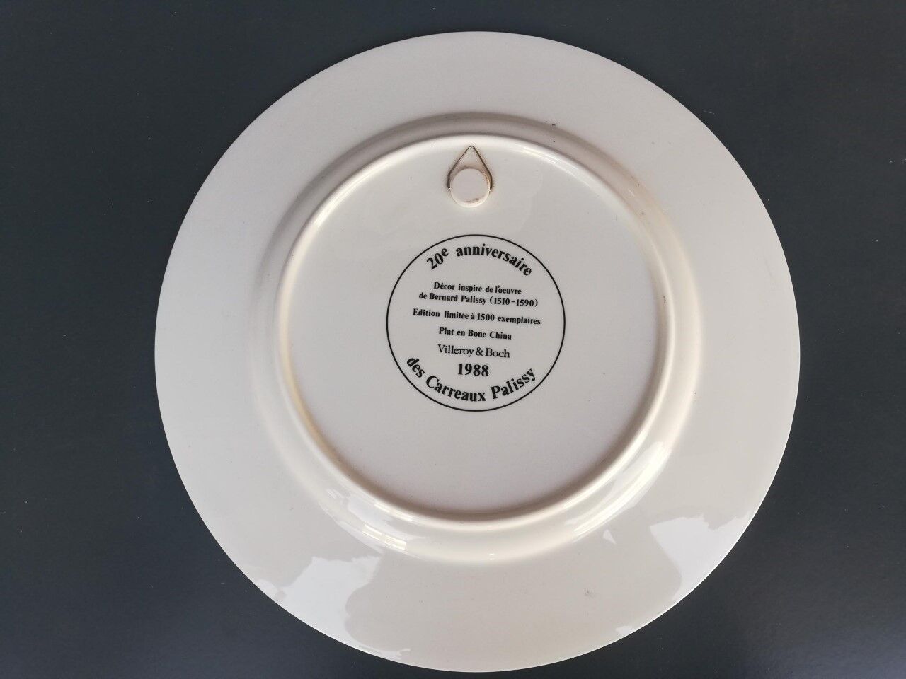 Assiette de service Villeroy&Boch de 1988