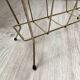 Vintage metal magazine rack