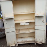 Tolix metal kitchen cabinet
