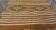 Kilim carpet mustard color handmade in pure wool 70 * 200cm