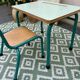 Bureau enfant Formica avec chaise