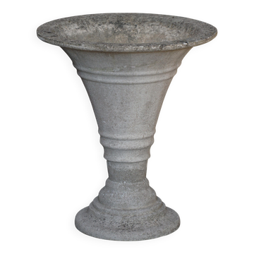 Urn / planter in cast concrete, mid-20th century, Scandinavia, 1970s