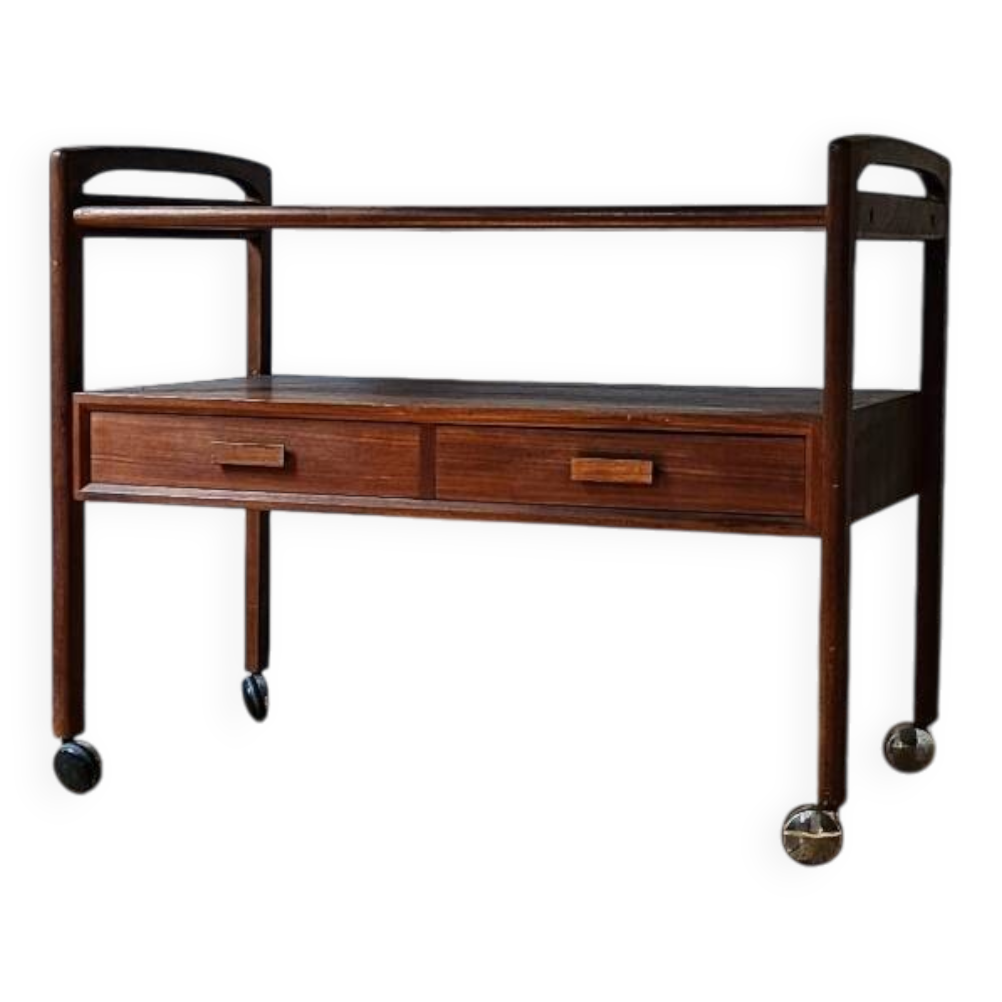 ARREBO MOBLER - Teak rolling trolley