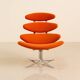 "Corona" lounge chair by Poul Volther for Erik Jørgensen 60's