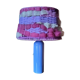 Digoin sandstone lamp from the 70s wool lampshade