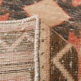 Vintage Pale Red Oriental Persian Runner Rug, 84x389Cm