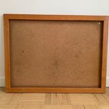 Pedagogical school poster frame