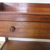 console-old dressing table-side table-mahogany stain