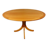 Table basse ou d'appoint ovale en frêne, Danemark