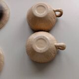 Breakfast service Bruno Dose + egg cup – Poterie du Breuil, Sar