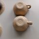 Breakfast service Bruno Dose + egg cup – Poterie du Breuil, Sar