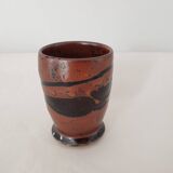 Lava pattern ceramic mug by La Boissonnière