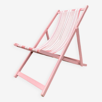 Vintage folding deck chair