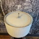 Table lamp 1970 with fiber shade